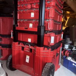 Milwaukee Packout Toolbox With Wheels PLUS PACKOUTSONPACKOUTSONPACKOUTS 