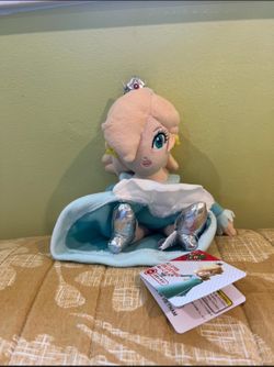 Small Rosalina Super Mario Plush. 10 Inches