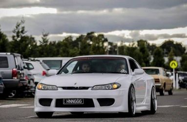 Bumpers Nissan 240sx S14 S15 Conversion Front VTX Silvia 15 Bumper Bodykit Body Kits Bodykits Body Kit Liquidation Sale 