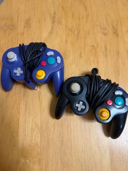 Two Game Cube controllers
