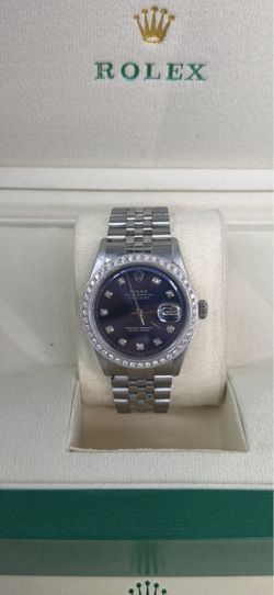 Rolex Datejust Diamond Bezel Watch