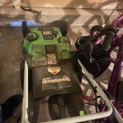 Green Works Battery Operated Lawn Mower 