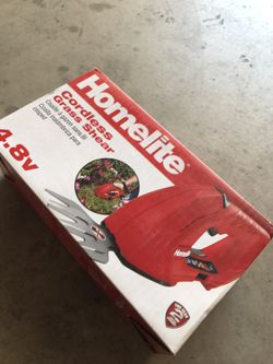 Homelite Cordless Grass Shear