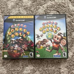 Super Monkey Ball 1 / 2 For Nintendo Gamecube