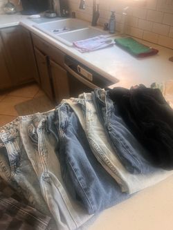 10 pairs of girls pants