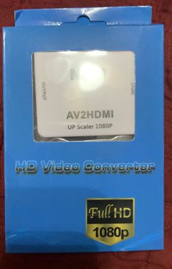 RCA AV to HDMI converter