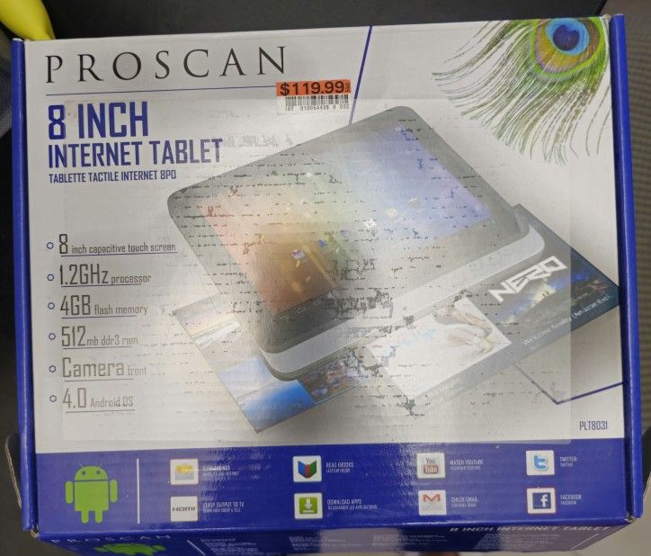 Proscan 8 Inch Tablet