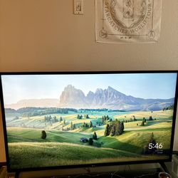 LG 50” Smart TV with TV stand