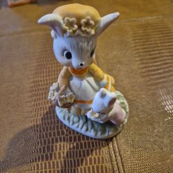 Giftcraft four inch Collectible ceramic bunny