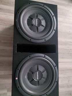 Rockford Fosgate 12s + Kicker Amp + Soundstream Bass Processor — $400 OBO