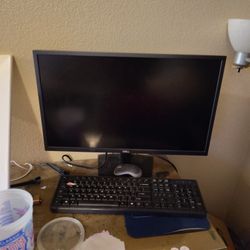Monitor And Keyboard and Mouse $25