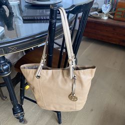Beautiful Color, Authentic Michael Kors Leather Tote Bag