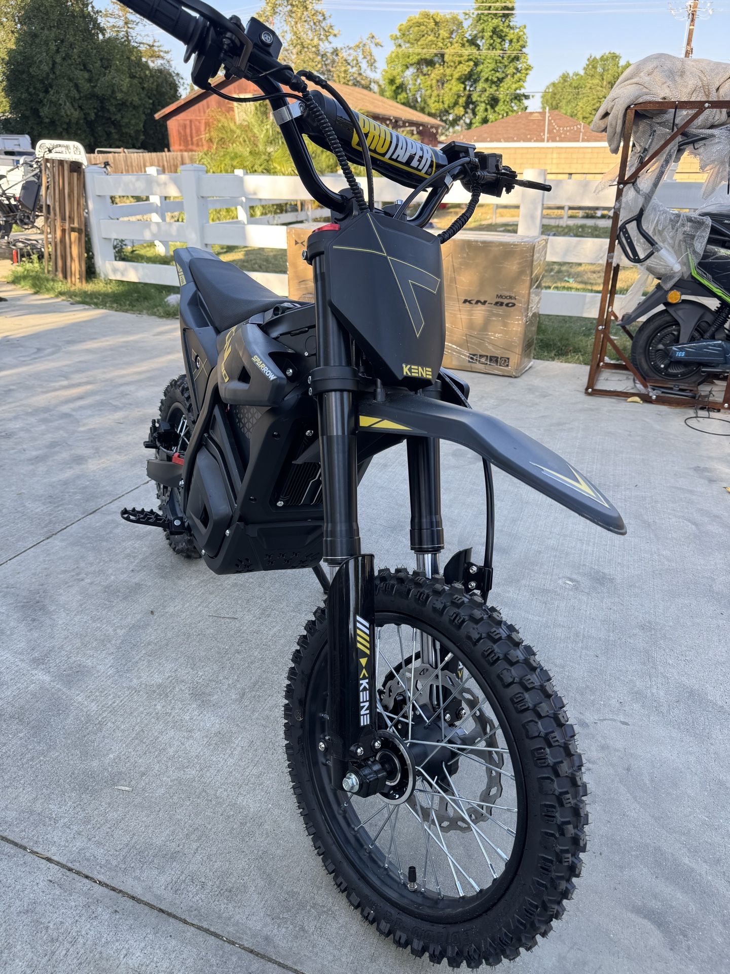 Electric Dirtbike 51mph 4000w Motor