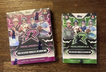 2025 Topps Resurgence football cards