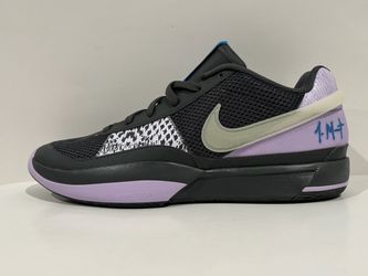 New No Box Lid Nike Ja Morant 1 Iron Grey Basketball Shoes Men Size 11