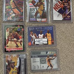 Koby byrant basketball cards