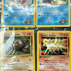 Pokémon Cards 1st Edition 