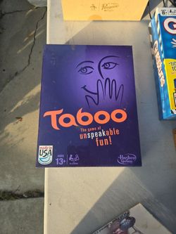Taboo The Game Of Unspeakable Fun