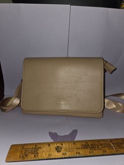 Pixie Mood Crossbody Bag Adjustable Straps Tan Color with Maganite Closer