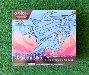 Chaos Rising Pokemon Center ETB