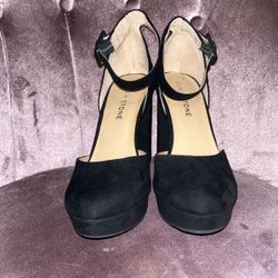 Sun +stone Black Heels