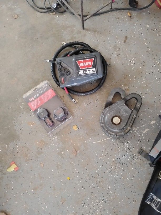 Warn Winch Control Box, Wireless Control System And Snatch Block