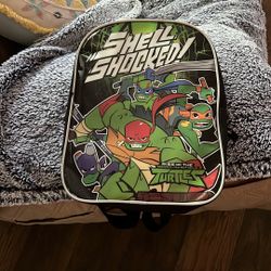 Small  Vintage Teenage Mutant Ninja Turtle Backpack