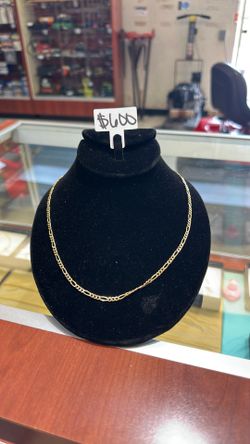 14k gold fígaro necklace