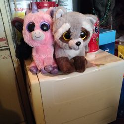 Beany Unicorn And Racoon 