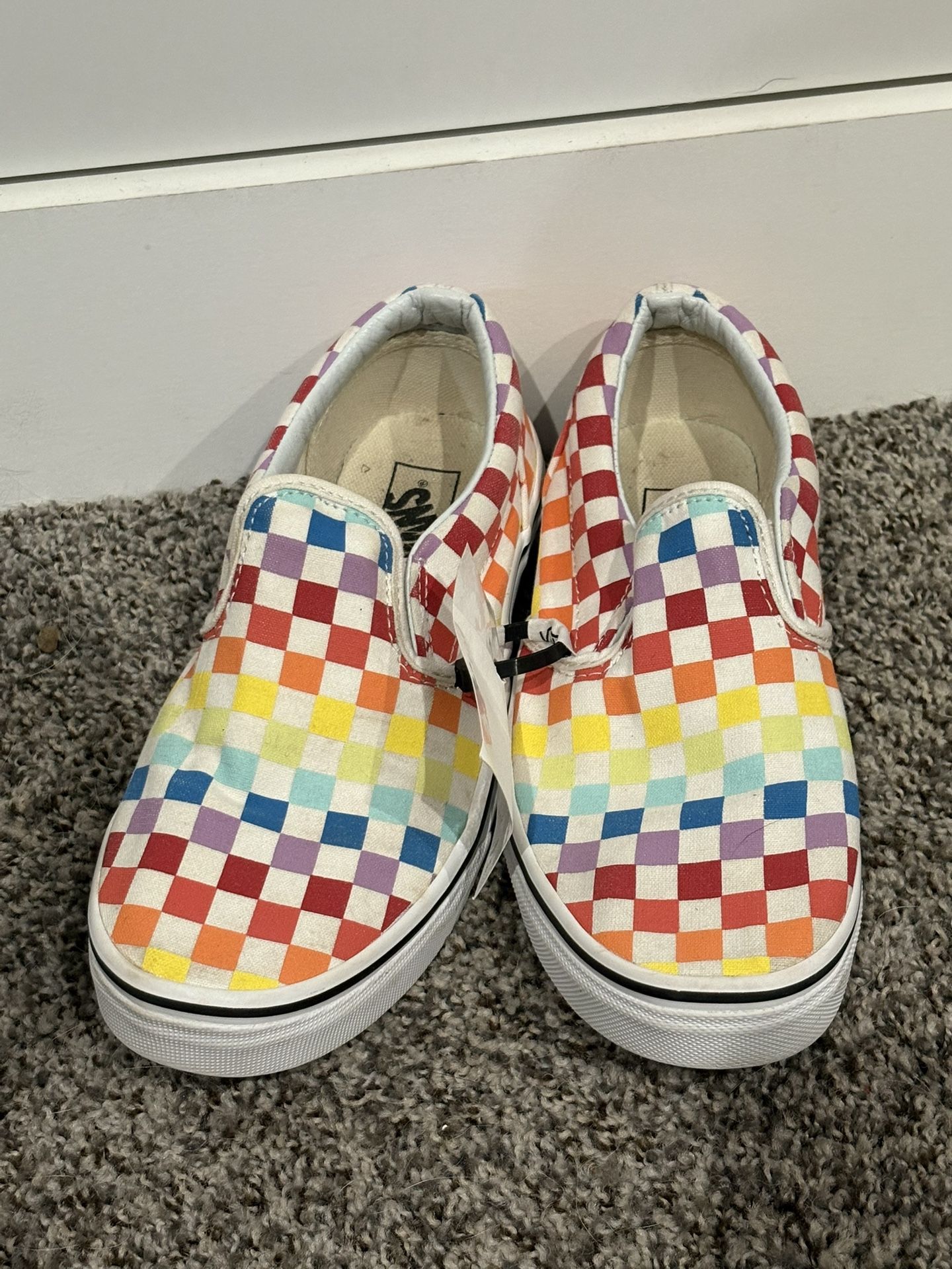 Vans Classic Slip On Sneakers Size 3.5Y