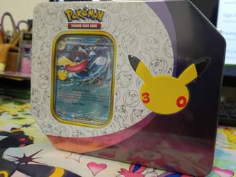 Greninja Ex 30th Celebration tin Pokemon