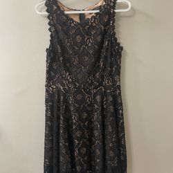 Black Lace Dress 