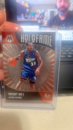 Grant Hill Detroit Pistons Mosaic HoloFame Card