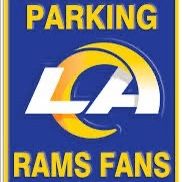 LA RAMS TAILGATE PARKING PINK ZONE