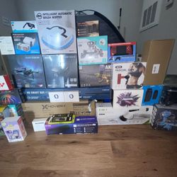 Drones, Smart Rings, Gel Blasters, Hover board, VR, Game systems