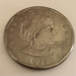 Susan B. Anthony Liberty Mint Coin 1999