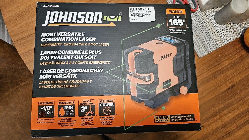 Johnson Laser Level 160 Ft