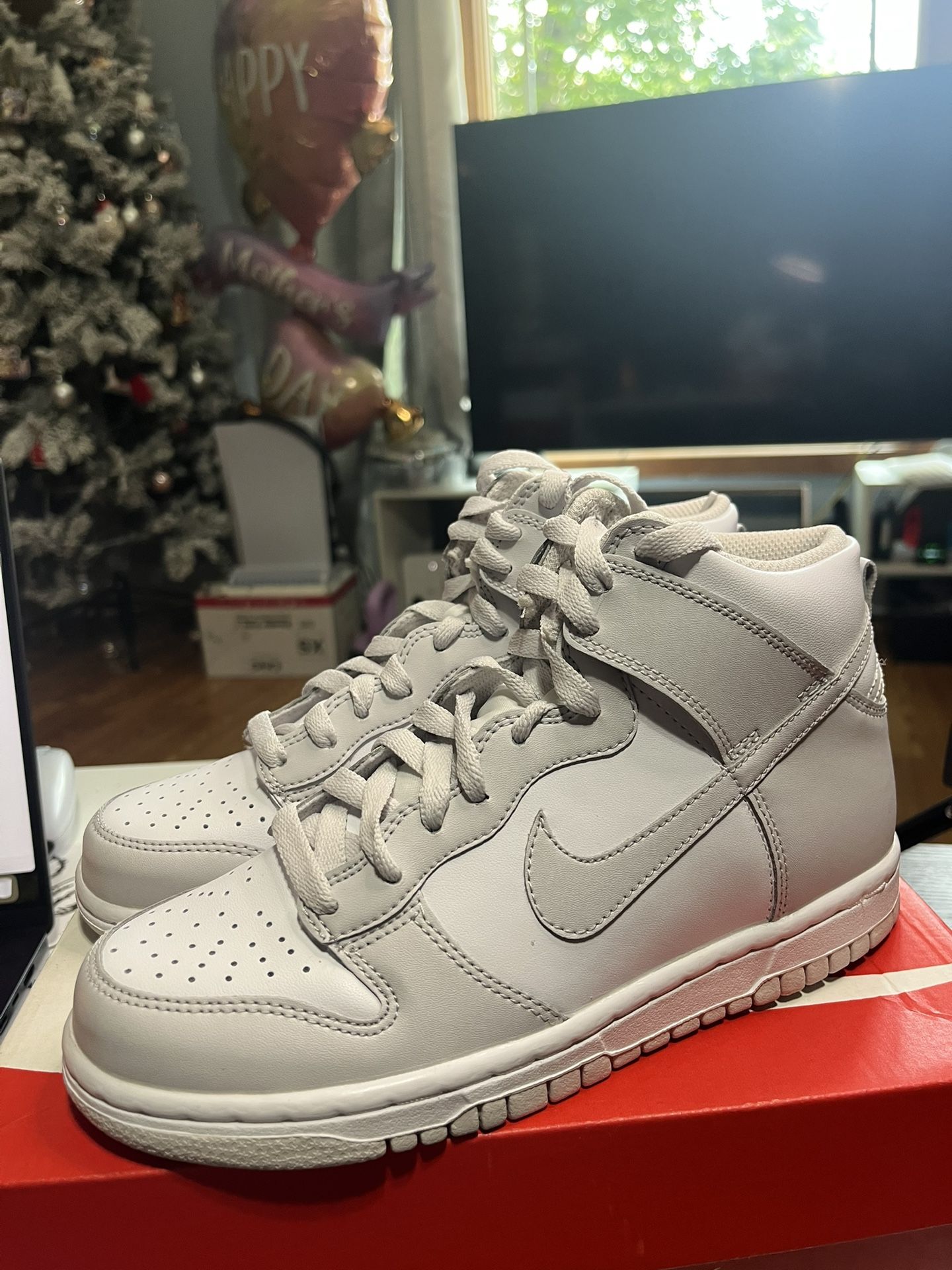 Nike Dunk High Vast Grey (GS) DB2179-101 Size 4.5