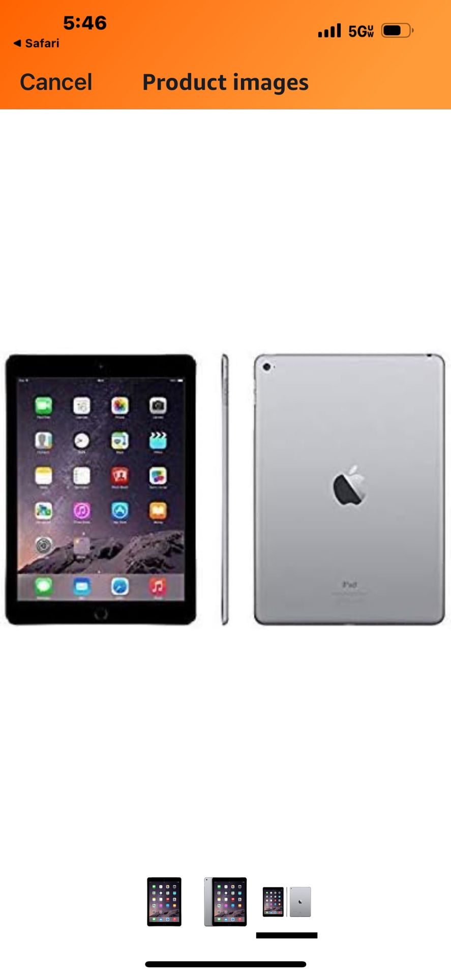 iPad Air 2 Bought In 2017 64 Gig