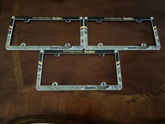 Steelers License Plate Frame