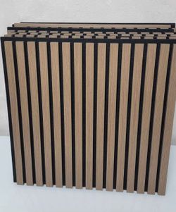 9 boxes Artika Sonolok Sound-Absorbing Slatted Panel Kit