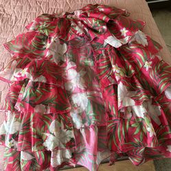 Tropical Layered Skirt 