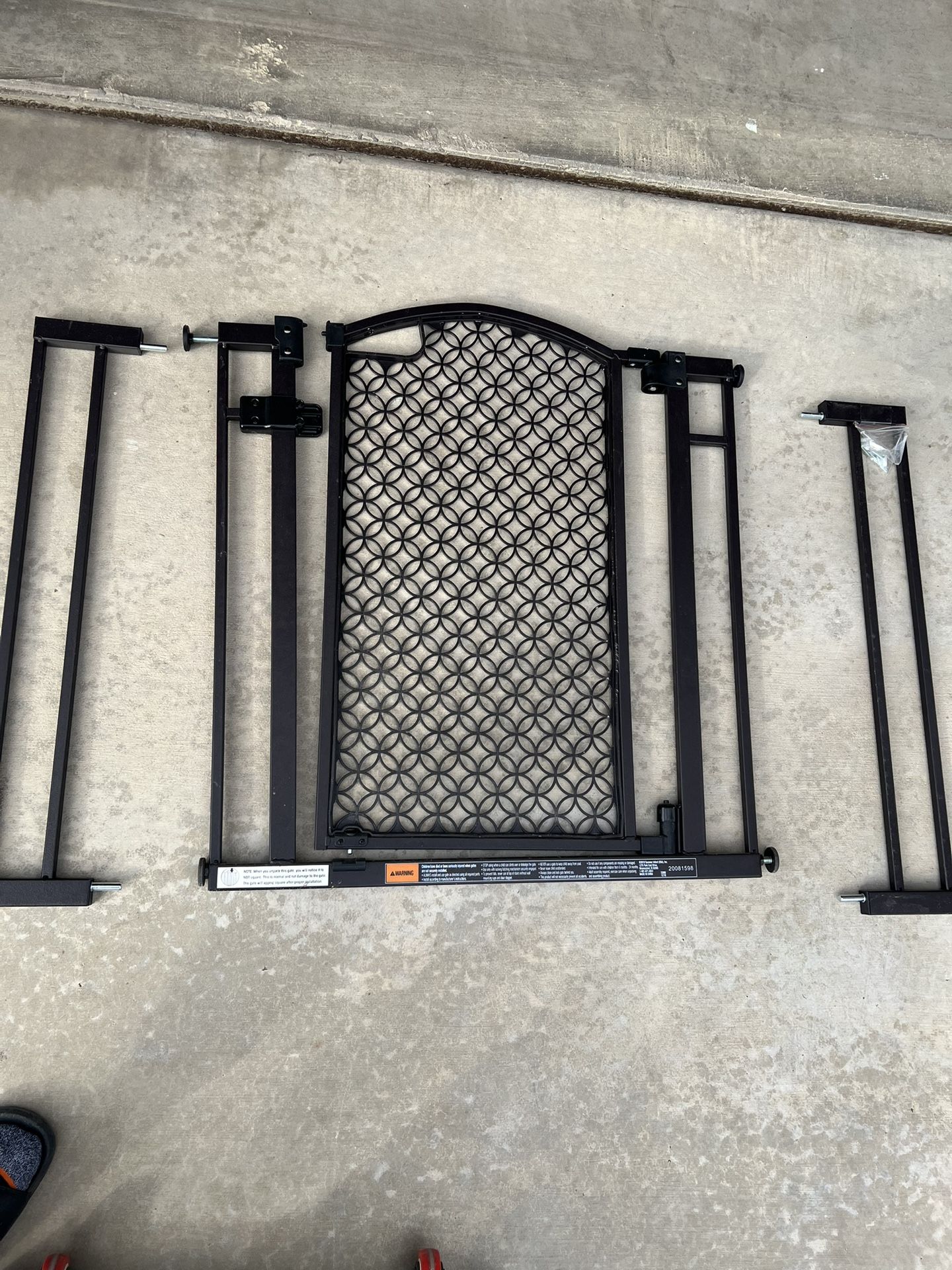 Kid Guard Fence - Dark Brown. Doggy Fence.