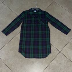 Old Navy Toddler Girl’s Plaid Nightgown / Pajamas, Size 5t