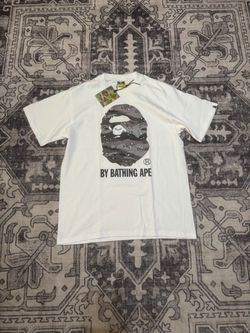 Grey camo bape shirt