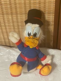 Disney Store Scrooge McDuck, Medium Soft Toy (PA-528 registration), Disney Original, 15" Stuffed Plush Toy