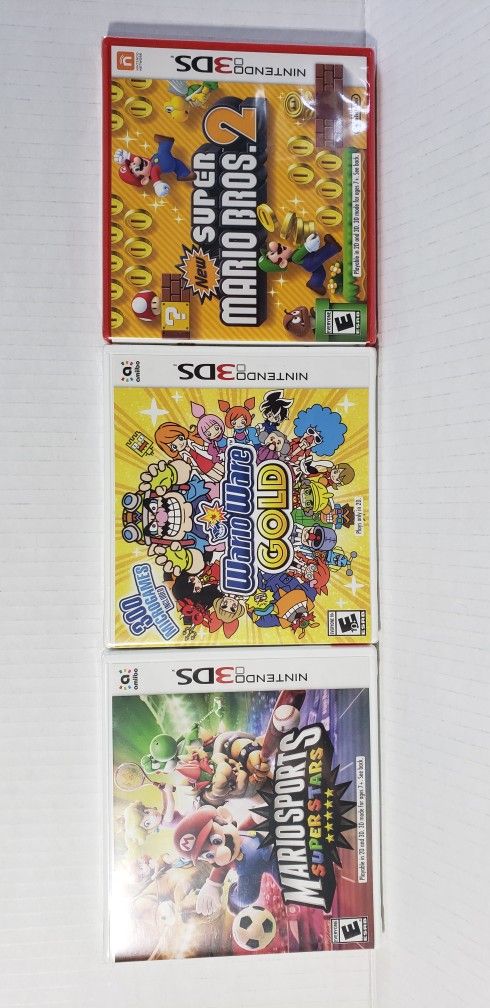 Nintendo 3DS Game Lot (Factory Sealed) 🔥
