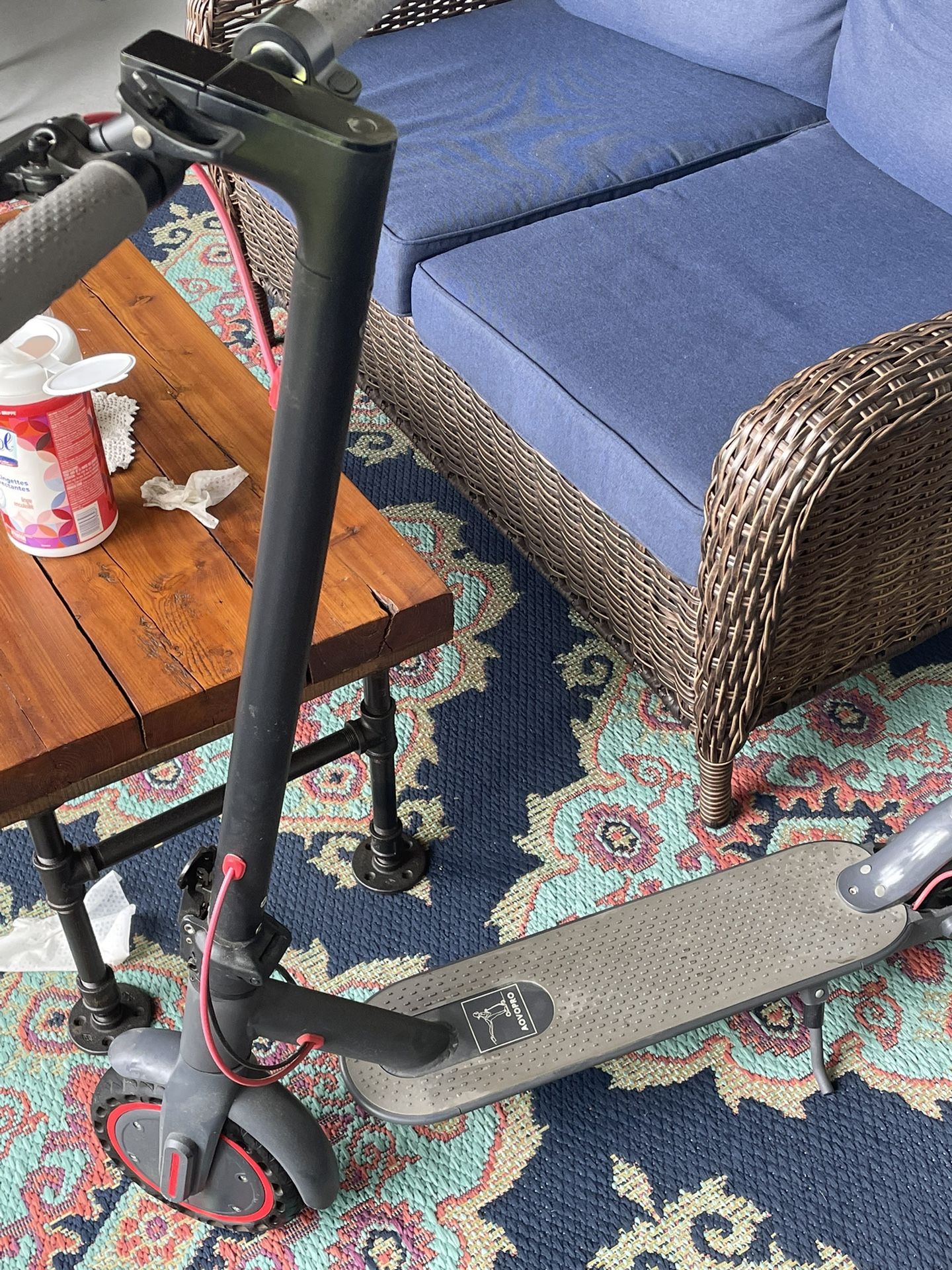 Aovo Electric Scooter 19 MPH Remote App