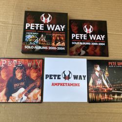 Pete Way Solo Albums 2000-2004 3 Cd Box Set