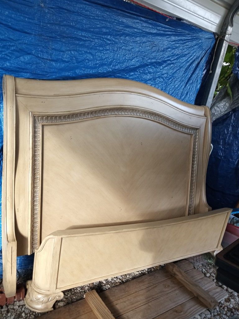 Queen Bed Frame $100